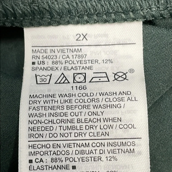 NWOT Old Navv Stretchtech All Season  Quick Dry Joggers Sage Green 2X - Picture 13 of 15